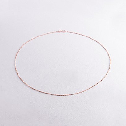 Колье - цепочка в красном золоте ц00454 №5