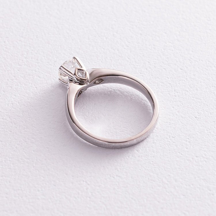 Помолвочное золотое кольцо с бриллиантами кб0387nl от ювелирного магазина Оникс - 4