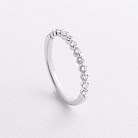 Золота каблучка з діамантами кб0595ri от ювелирного магазина Оникс