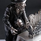 Срібна фігура "Єврейська субота" ручної роботи 23116 от ювелирного магазина Оникс - 3