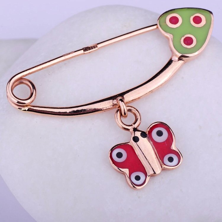 Золота шпилька (емаль) зак00093б від ювелірного магазину Онікс