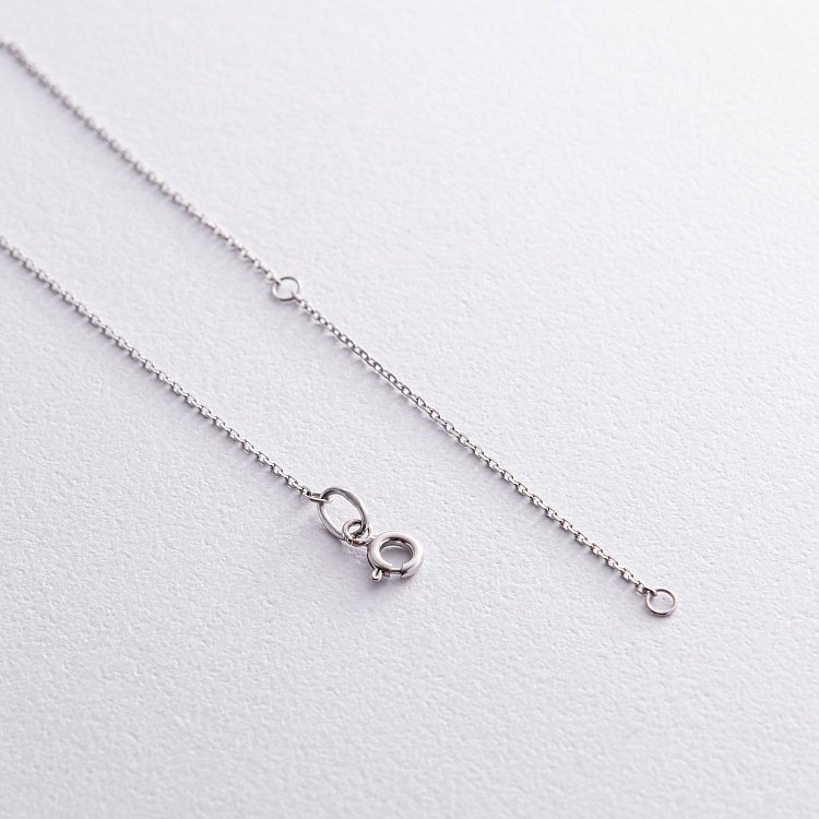 Золотое колье "Клевер" с бриллиантами 734341122 от ювелирного магазина Оникс - 4