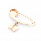 Золота шпилька "Метелик" (емаль) зак00104бз от ювелирного магазина Оникс - 1