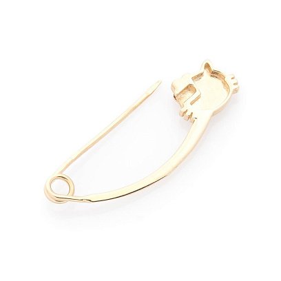 Золотая булавка "Hello Kitty" (эмаль) зак00260 №2