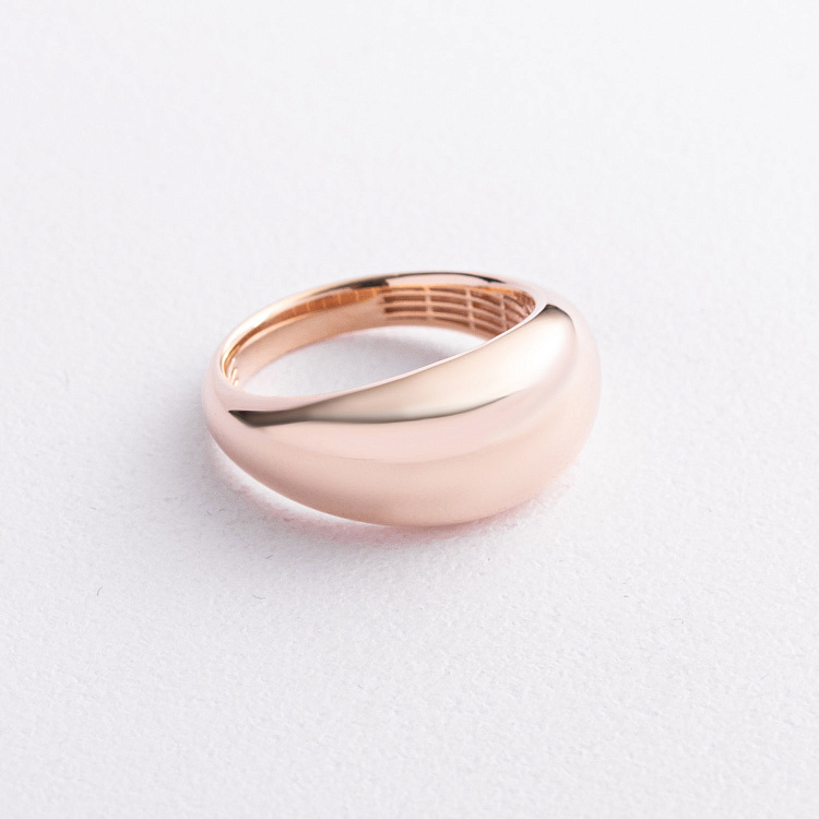 Каблучка "Ashley" у червоному золоті к08368 від ювелірного магазину Онікс - 4