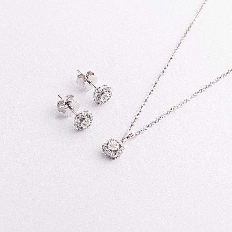 Золоте кольє з діамантами колб0169ca від ювелірного магазину Онікс - 3