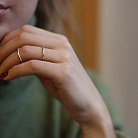 Серебряное кольцо "Минимализм" 112243 от ювелирного магазина Оникс - 17