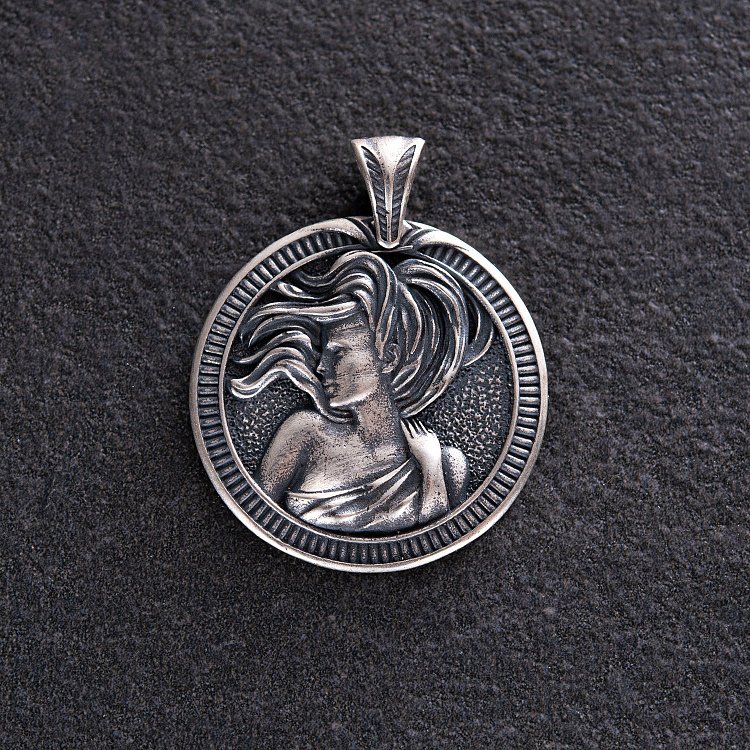 Срібний кулон "Знак зодіаку Діва" 133200діва від ювелірного магазину Онікс