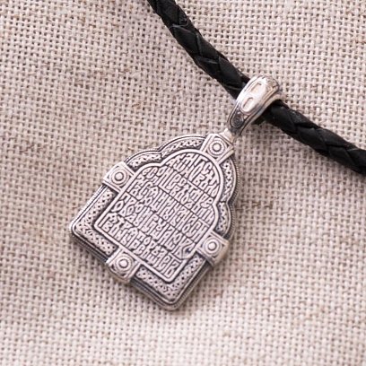 Срібна ладанка "Божа Матір" 13355 №7