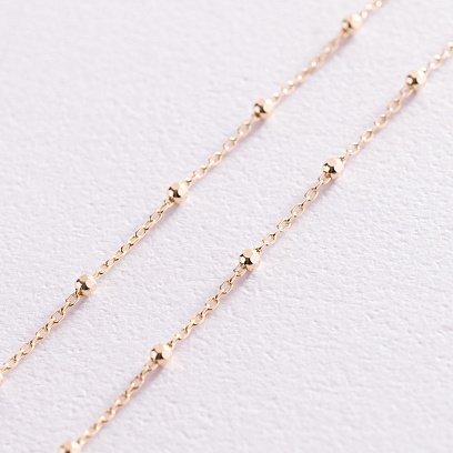 Кольє "Витонченість" у жовтому золоті кол02163 №4