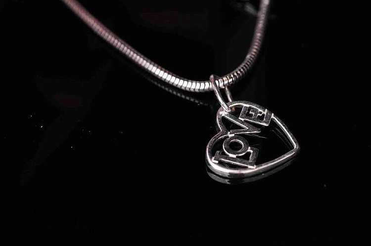 Підвіска для закоханих "Love" 13973 - 2 Підвіска для закоханих "Love" 13973 від ювелірного магазину Онікс - 2