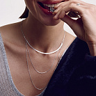 Потрійне срібне кольє 908-01332 от ювелирного магазина Оникс - 7