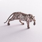 Серебряная фигура "Тигр" ручной роботы 23100 от ювелирного магазина Оникс