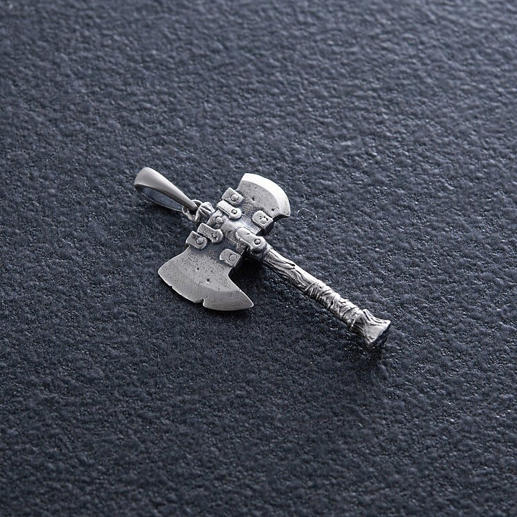 Срібний кулон "Сокира вікінга" 7041 від ювелірного магазину Онікс - 6