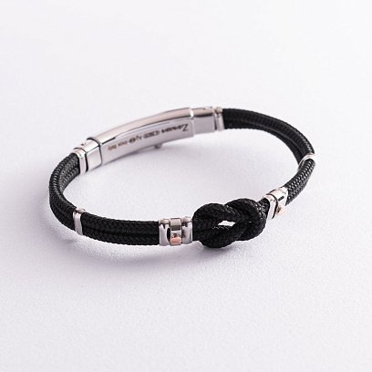 Шовковий браслет "Морський вузол" ZANCAN EXB475MR-NE №3