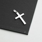 Срібний хрестик ручної роботи "Мінімалізм" 132750 от ювелирного магазина Оникс - 11