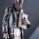Серебряная фигура ручной работы "Еврей с Торой" сер00045е от ювелирного магазина Оникс - 1