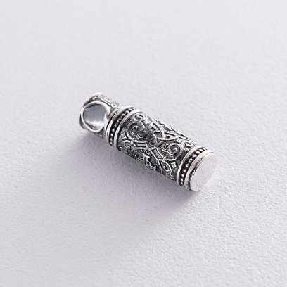 Серебряный кулон - мощевик 133087 №6