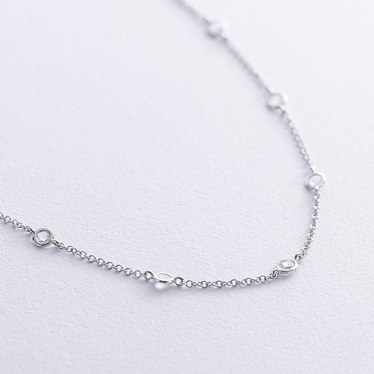 Золоте кольє з діамантами колб0123sm від ювелірного магазину Онікс