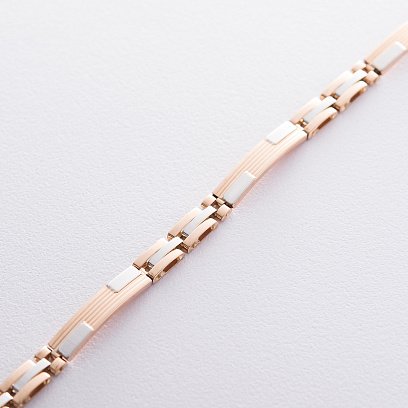 Чоловічий золотий браслет б04293 №2