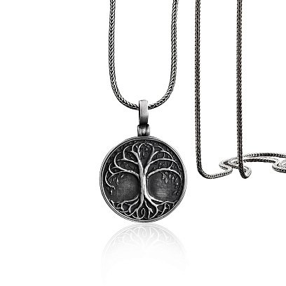Серебряный кулон "Кельтское древо жизни" 133188 №2