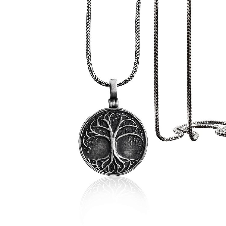 Серебряный кулон "Кельтское древо жизни" 133188 от ювелирного магазина Оникс - 1