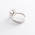 Помолвочное серебряное кольцо (фианит) 11708 от ювелирного магазина Оникс - 3