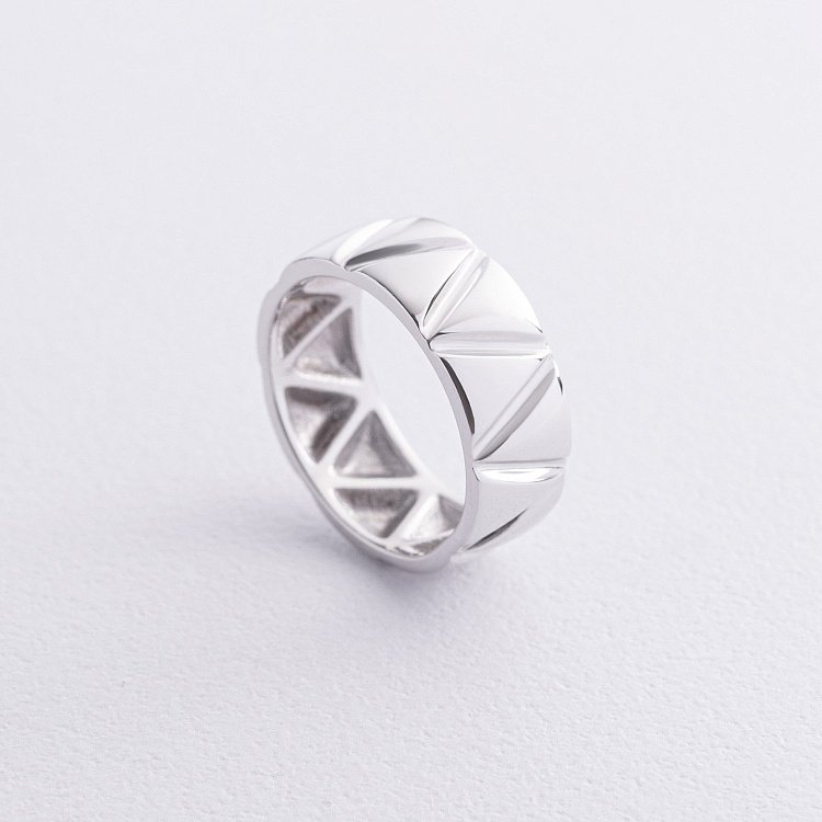 Кольцо "Jasmine" в белом золоте к08147 от ювелирного магазина Оникс