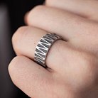 Серебряное кольцо "Геометрия" 112710 от ювелирного магазина Оникс - 7