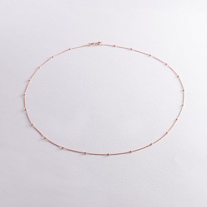 Колье - цепочка "Утонченность" в красном золоте ц00457 №3