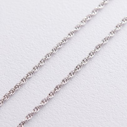 Срібний ланцюжок (плетіння Мотузка) Р011552 №2