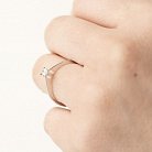 Золотое помолвочное кольцо с бриллиантом кб0133arp от ювелирного магазина Оникс - 5