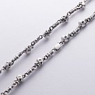 Серебряное колье "Черепа" 364 от ювелирного магазина Оникс - 7