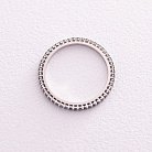 Золотое кольцо с голубыми бриллиантами 226811121 от ювелирного магазина Оникс - 4