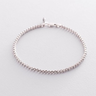 Браслет из белого золота б03845