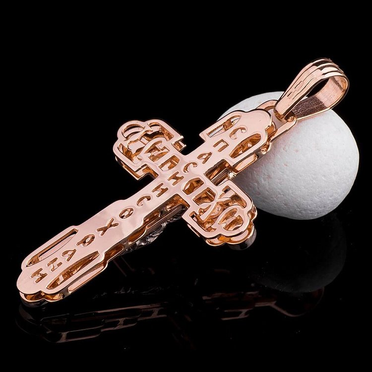 Православний хрест 270072Е від ювелірного магазину Онікс - 1