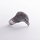 Мужское серебряное кольцо "Орел" 357 от ювелирного магазина Оникс - 9