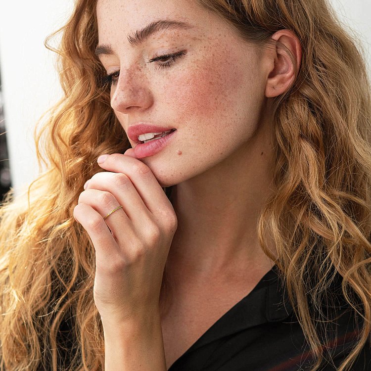 Золота каблучка з жовтими діамантами 226921121 від ювелірного магазину Онікс - 5