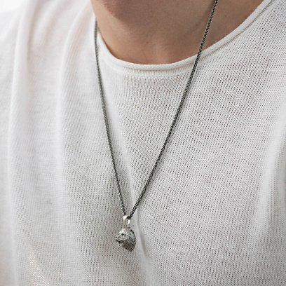 Серебряный кулон "Медведь" 1234 №2