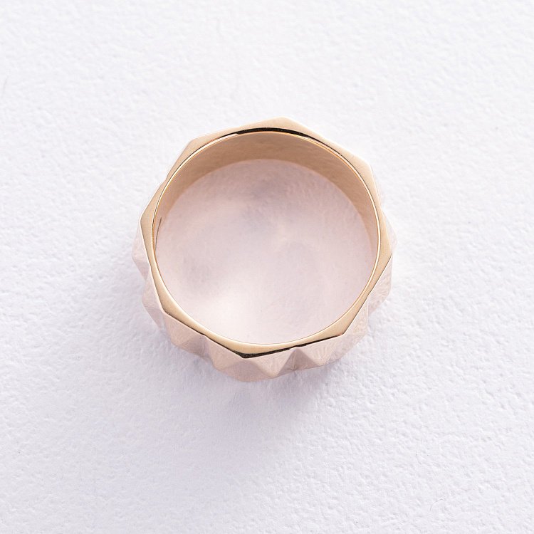 Каблучка "Veronica" у жовтому золоті к07585 від ювелірного магазину Онікс - 4