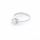 Помолвочное кольцо (фианит) 11927 от ювелирного магазина Оникс - 1