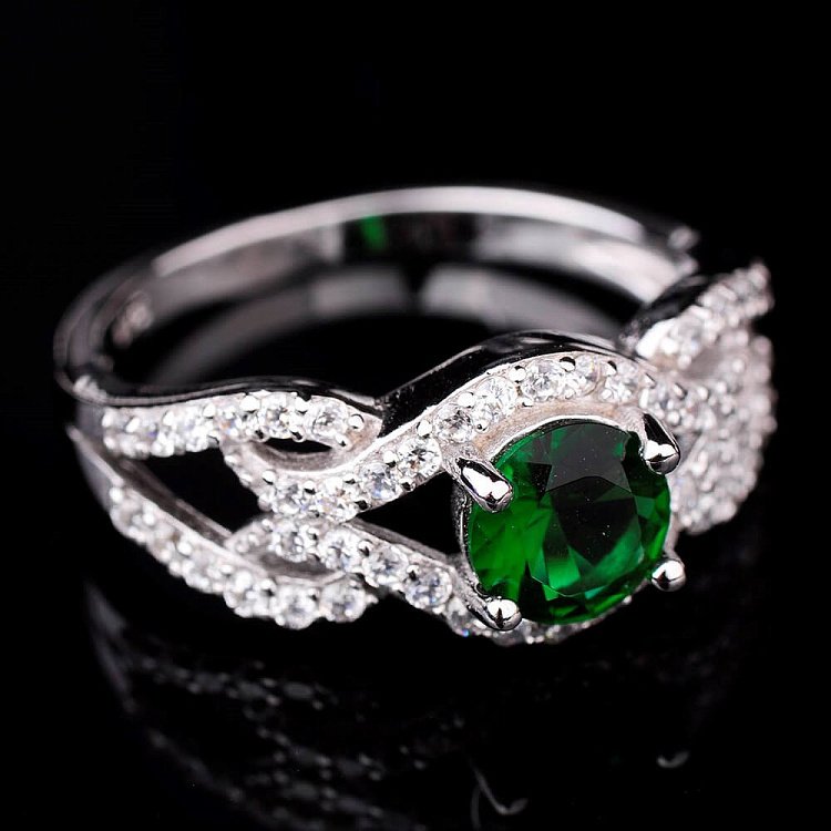 Срібна каблучка к010 від ювелірного магазину Онікс - 1