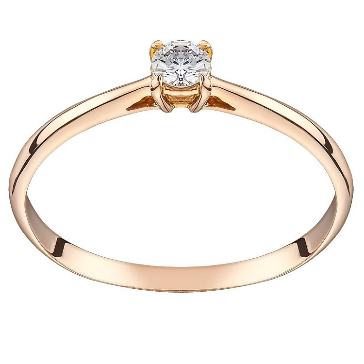 Золота заручальна каблучка з діамантом zbekdg1 від ювелірного магазину Онікс - 5