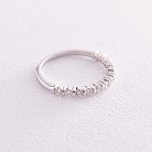 Золотое кольцо с дорожкой камней (бриллианты) кб0459ca от ювелирного магазина Оникс - 2