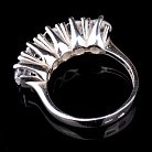Срібний перстень (фіаніти) 111383 от ювелирного магазина Оникс - 1