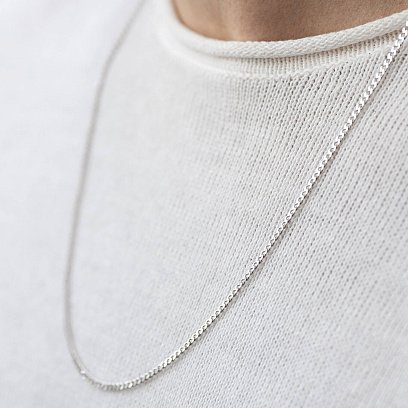 Золотий ланцюжок (панцирне плетіння) ц00409 №3