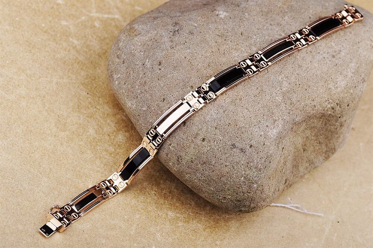 Мужской браслет б01245 от ювелирного магазина Оникс - 2