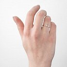 Золотое помолвочное кольцо "Сердце" с бриллиантом р0692ж от ювелирного магазина Оникс - 3