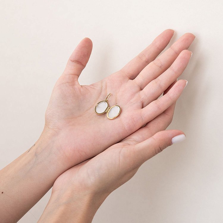 Золотой кулон для фотографии п02974 от ювелирного магазина Оникс - 5