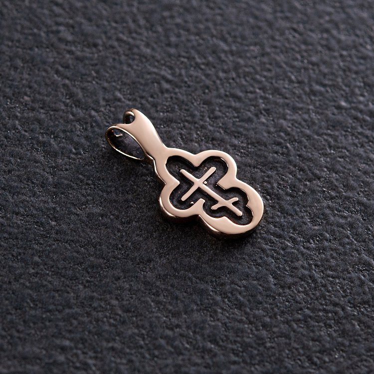 Дитячий золотий хрестик п02736 від ювелірного магазину Онікс - 3